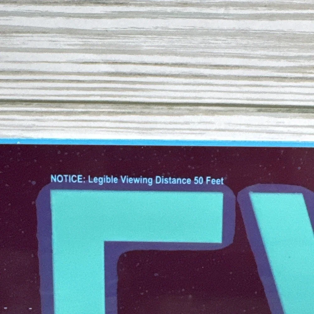 Red Photoluminescent Exit Sign - UL 924 Approved Aluminum - Part ULR-050